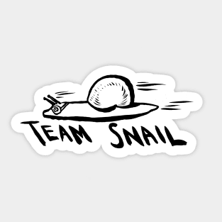 Team Snail Sticker